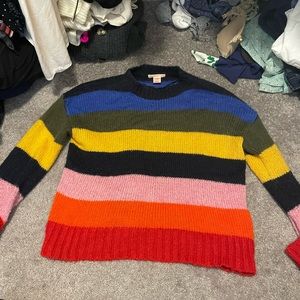 Rainbow sweater